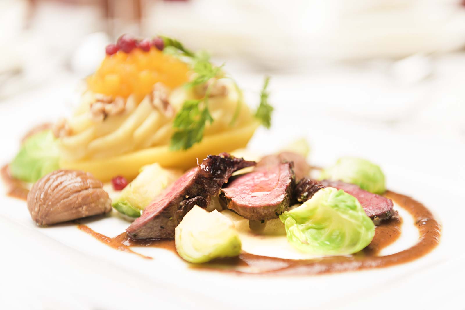 Food Fotografie Der Stubaierhof Neustift Hirsch Christoph Hasibeder Fotograf Austria