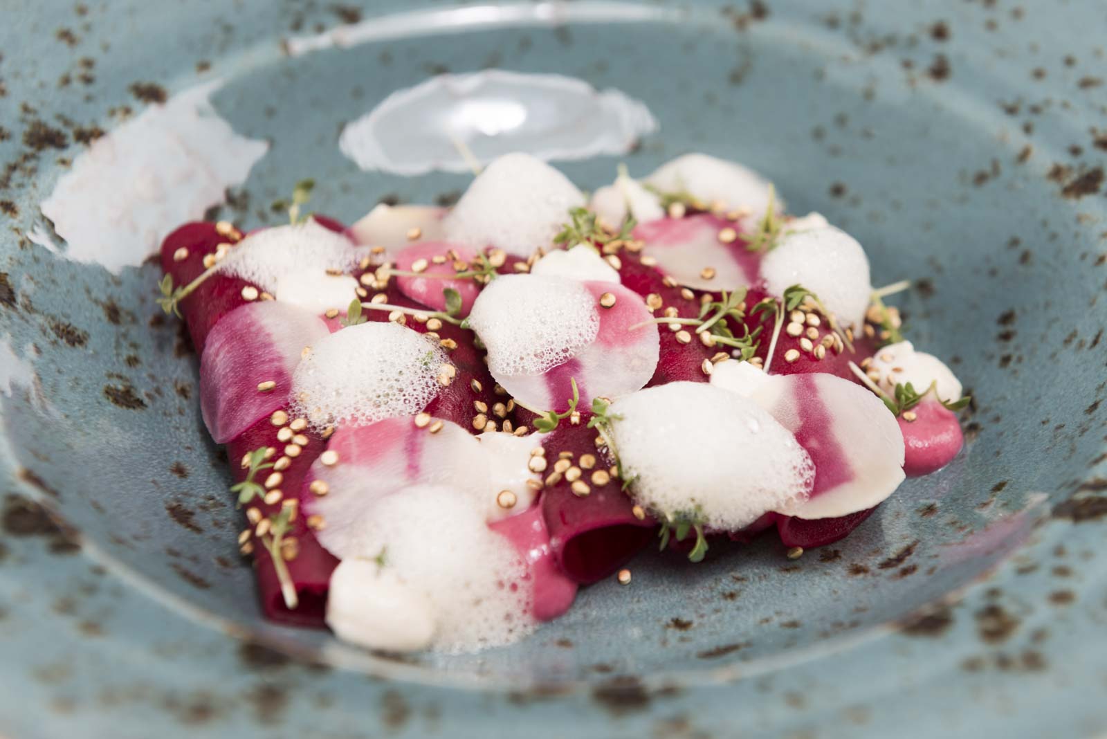 Food Fotografie Meistergerichte Rohnen Carpaccio Christoph Hasibeder Studio Innsbruck