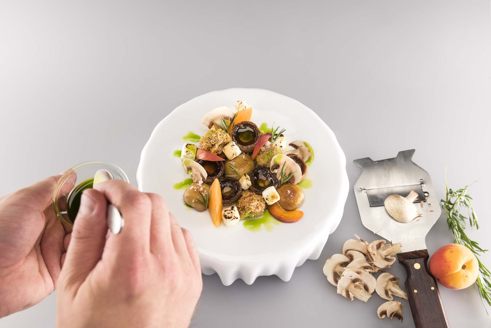Food Fotografie YOMYOM vegetarische Hauptspeise Christoph Hasibeder Fotostudio Tirol