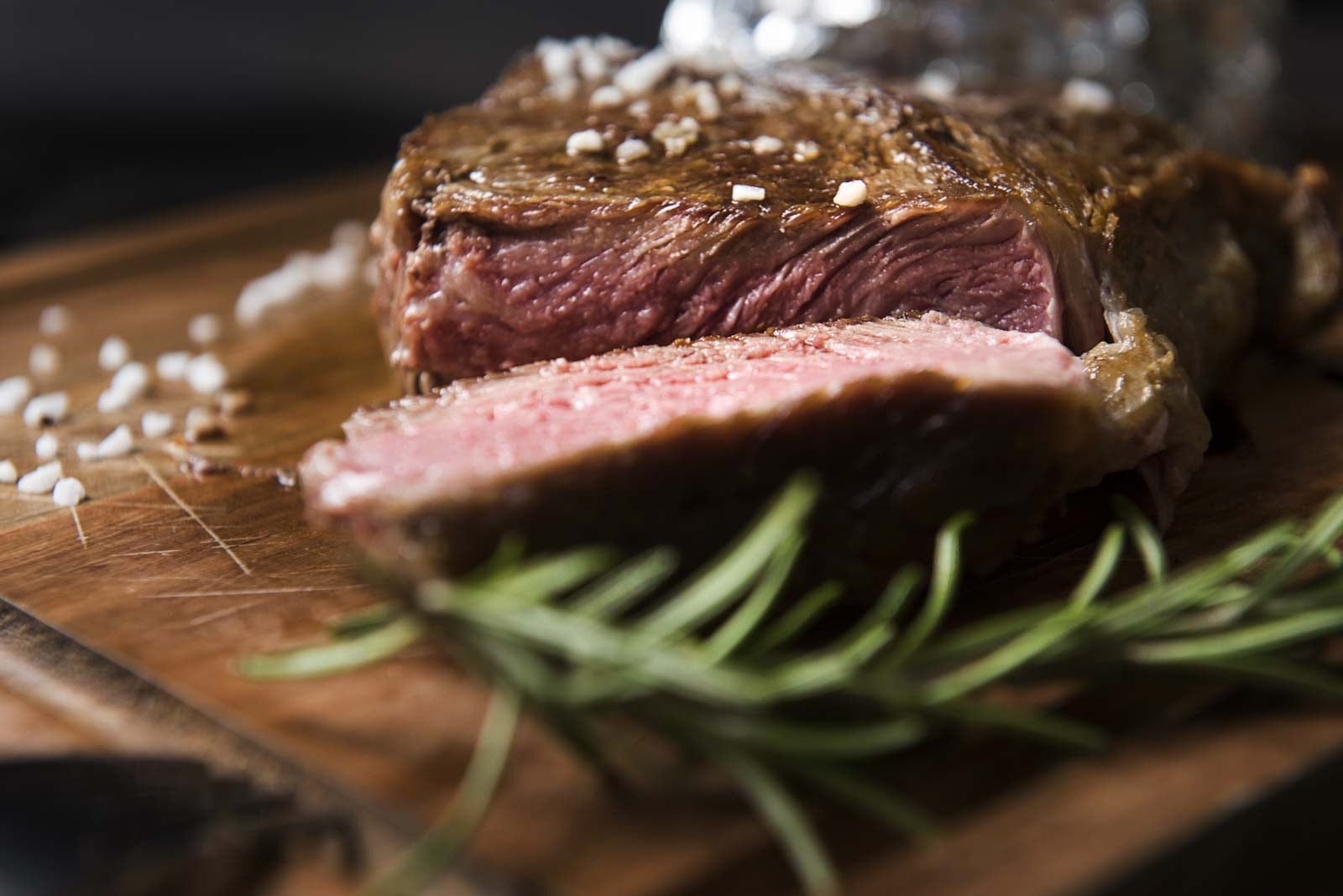Food Fotograf Herr Klaus Steak Chris Hasibeder Photographer Tirol