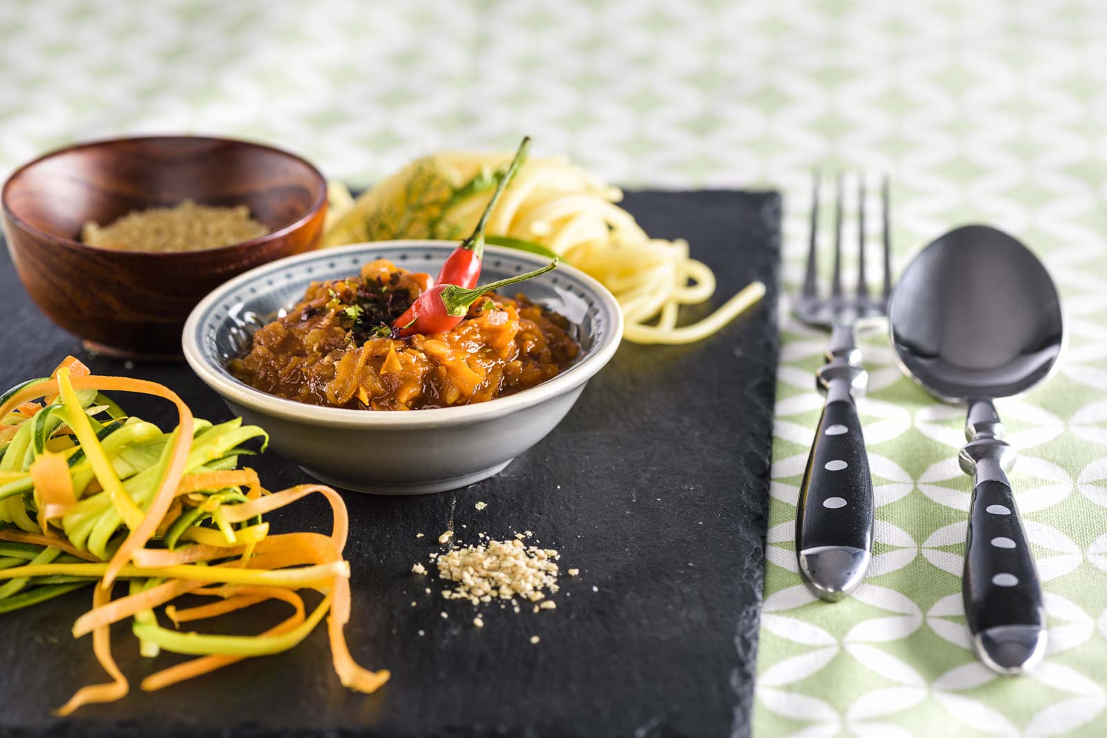 Food Fotograf Wedl vegan kochen Bolognese Fotostudio Christoph Hasibeder Austria